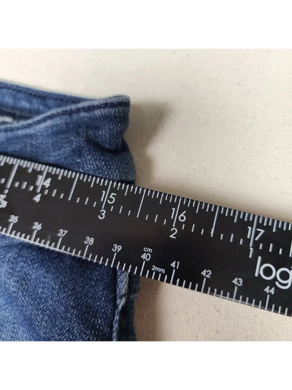 Citizens of Humanity Mens Adler Slim Straight Mid Rise Taper Blue Jeans Sz 30/31